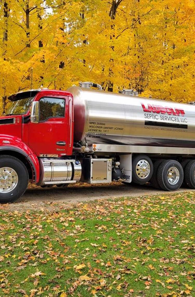 laudolff septic truck in fond du lac