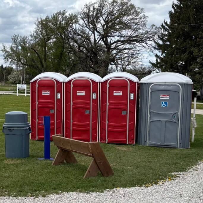 portable restrooms