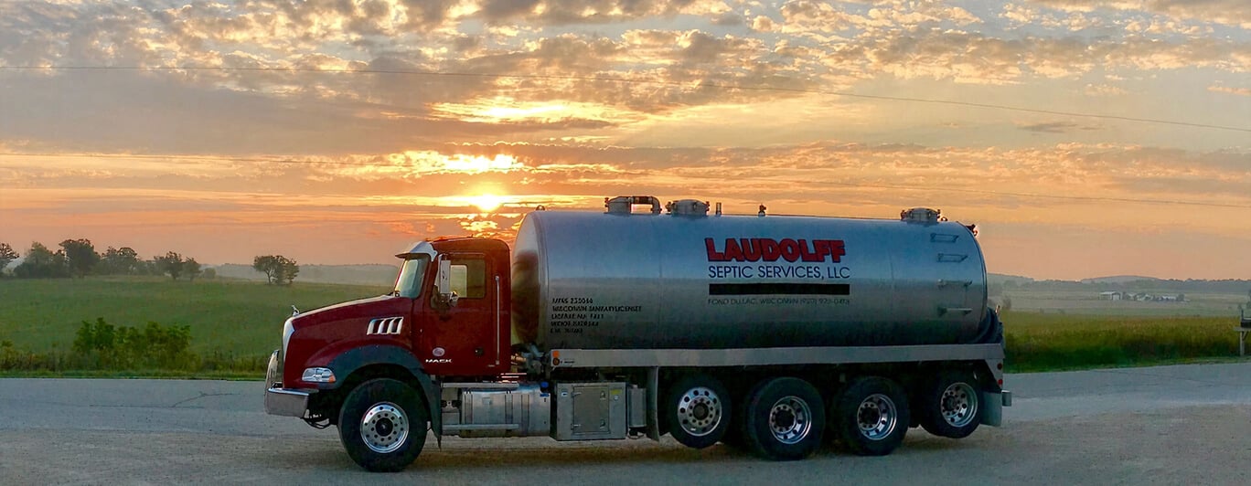 laudolff septic truck in fond du lac