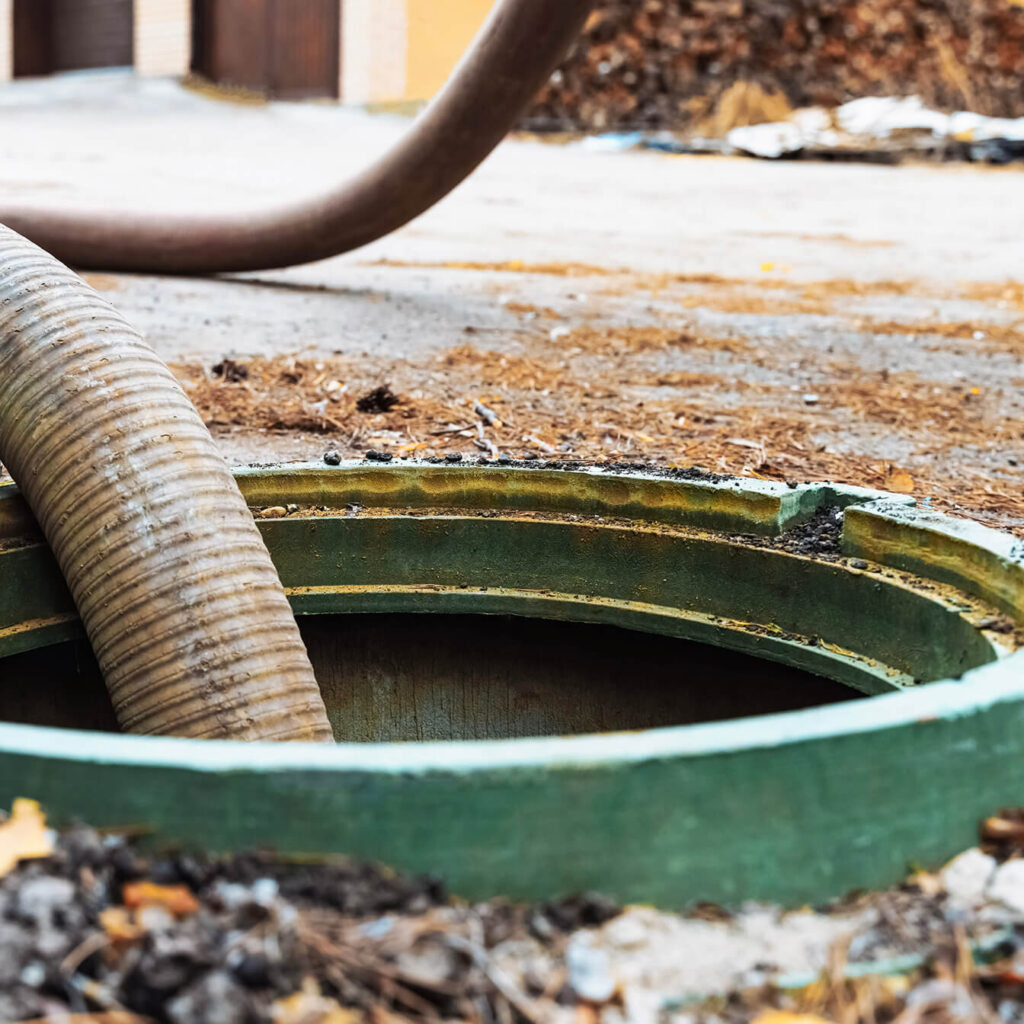 pumping septic system
