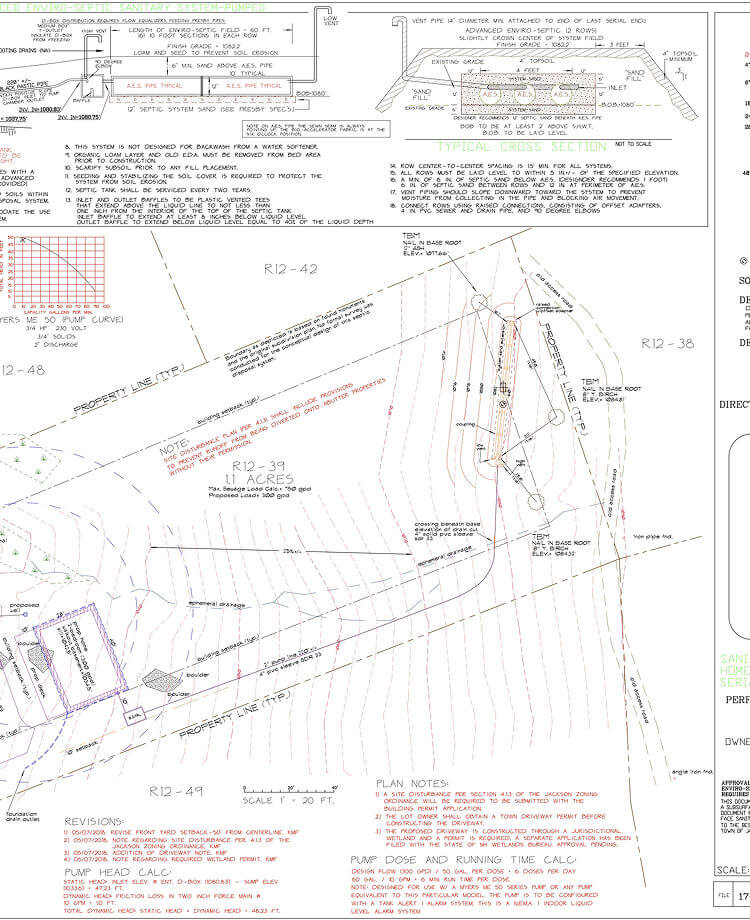 septic system design services