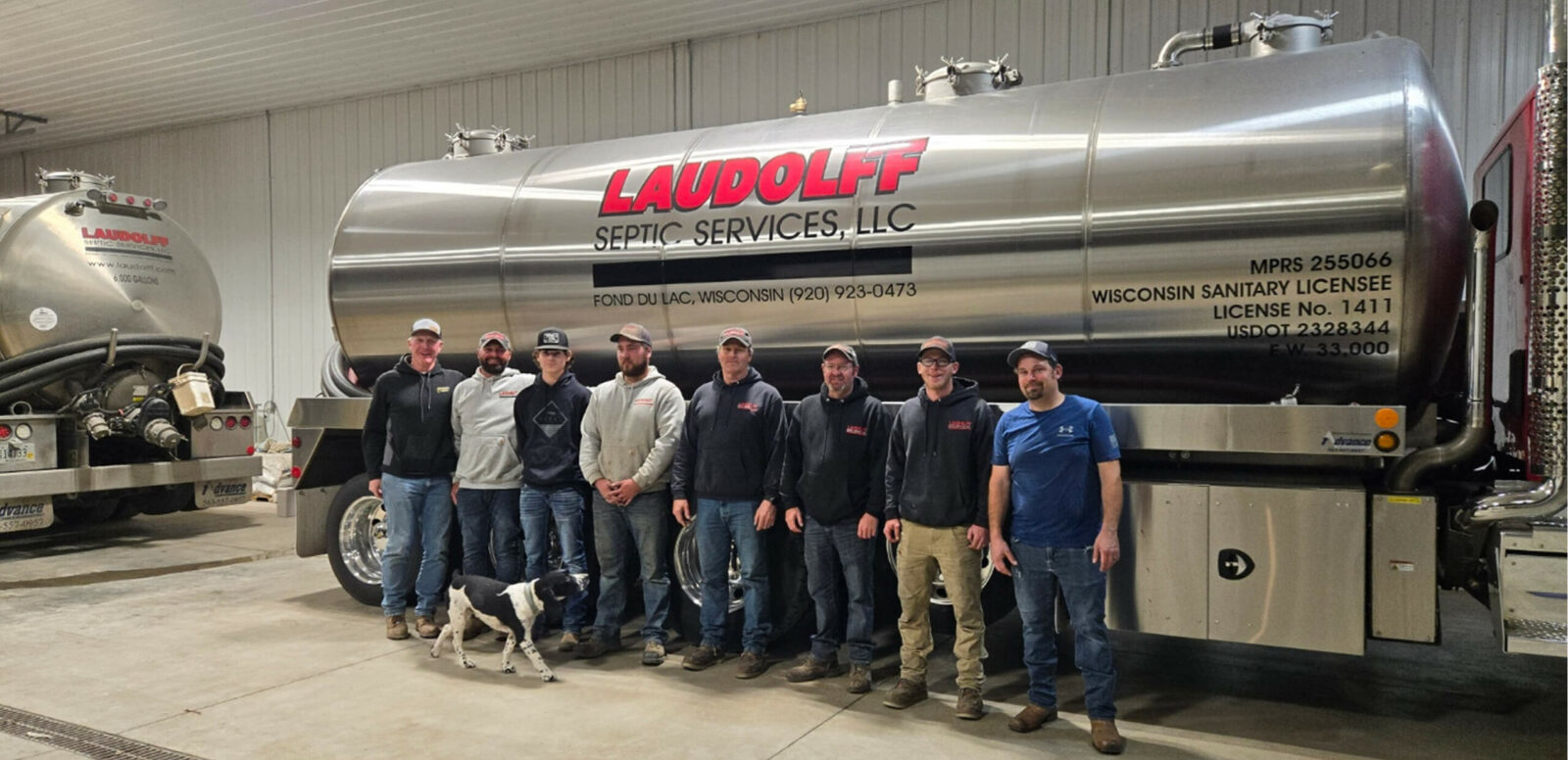 laudolff septic services team